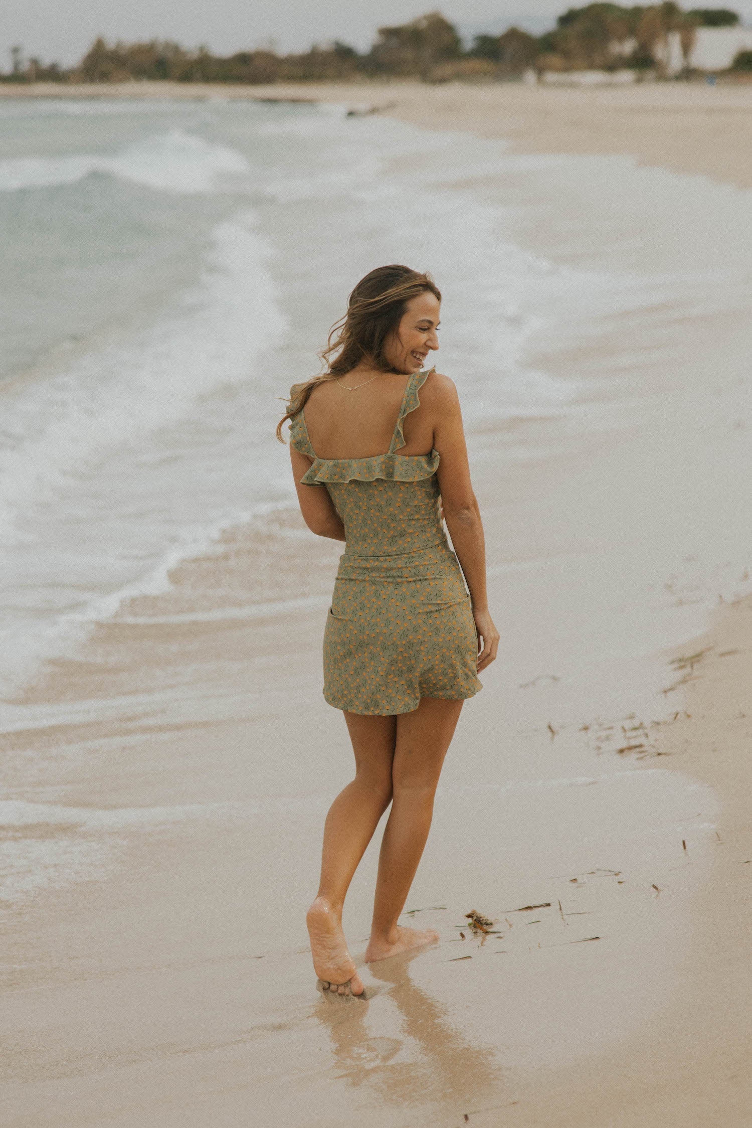 Bella Swim Skirt | High Waisted Swim Skirt with Elastic Waistband
