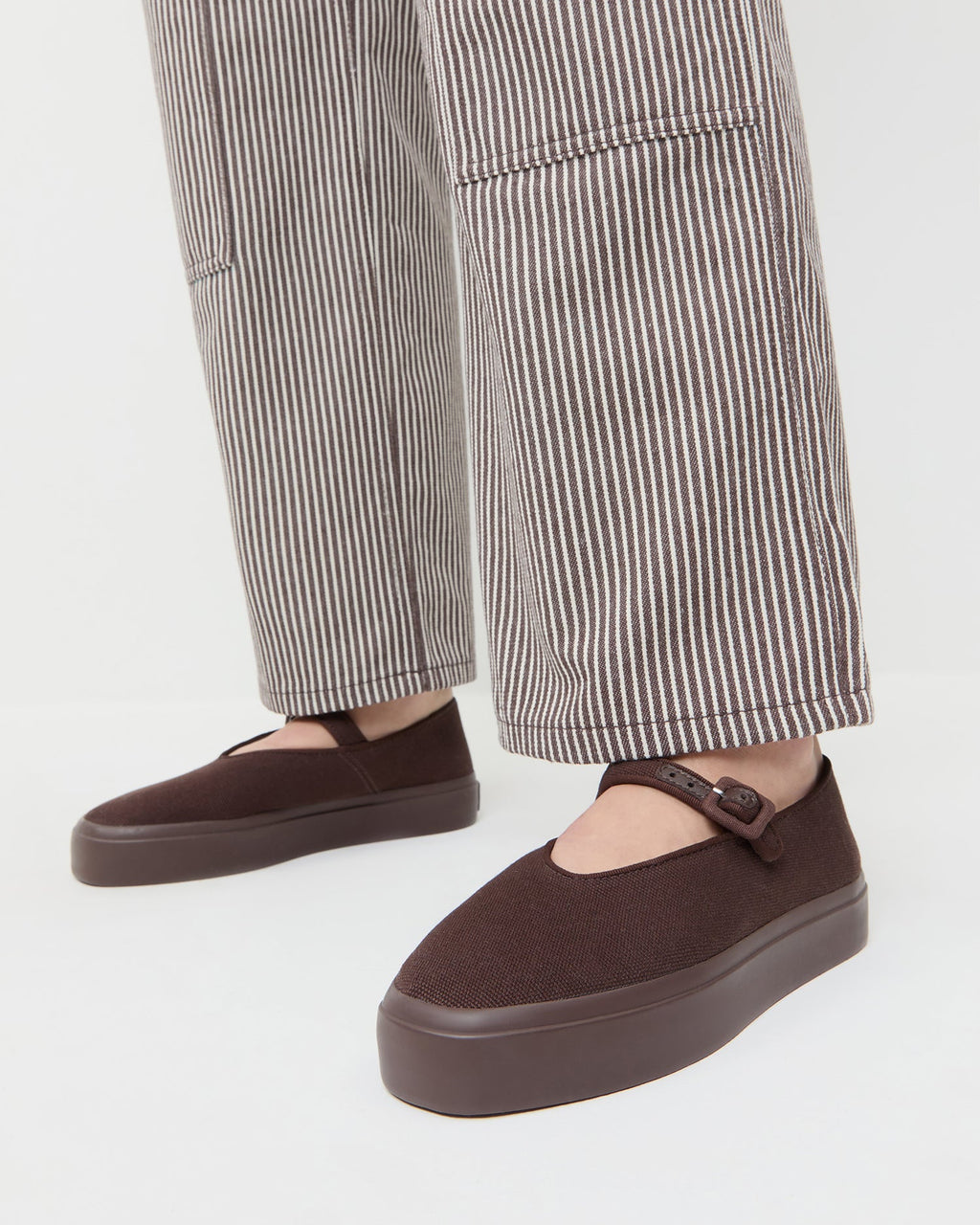 Cooper Dark Brown Mary Jane Sneaker