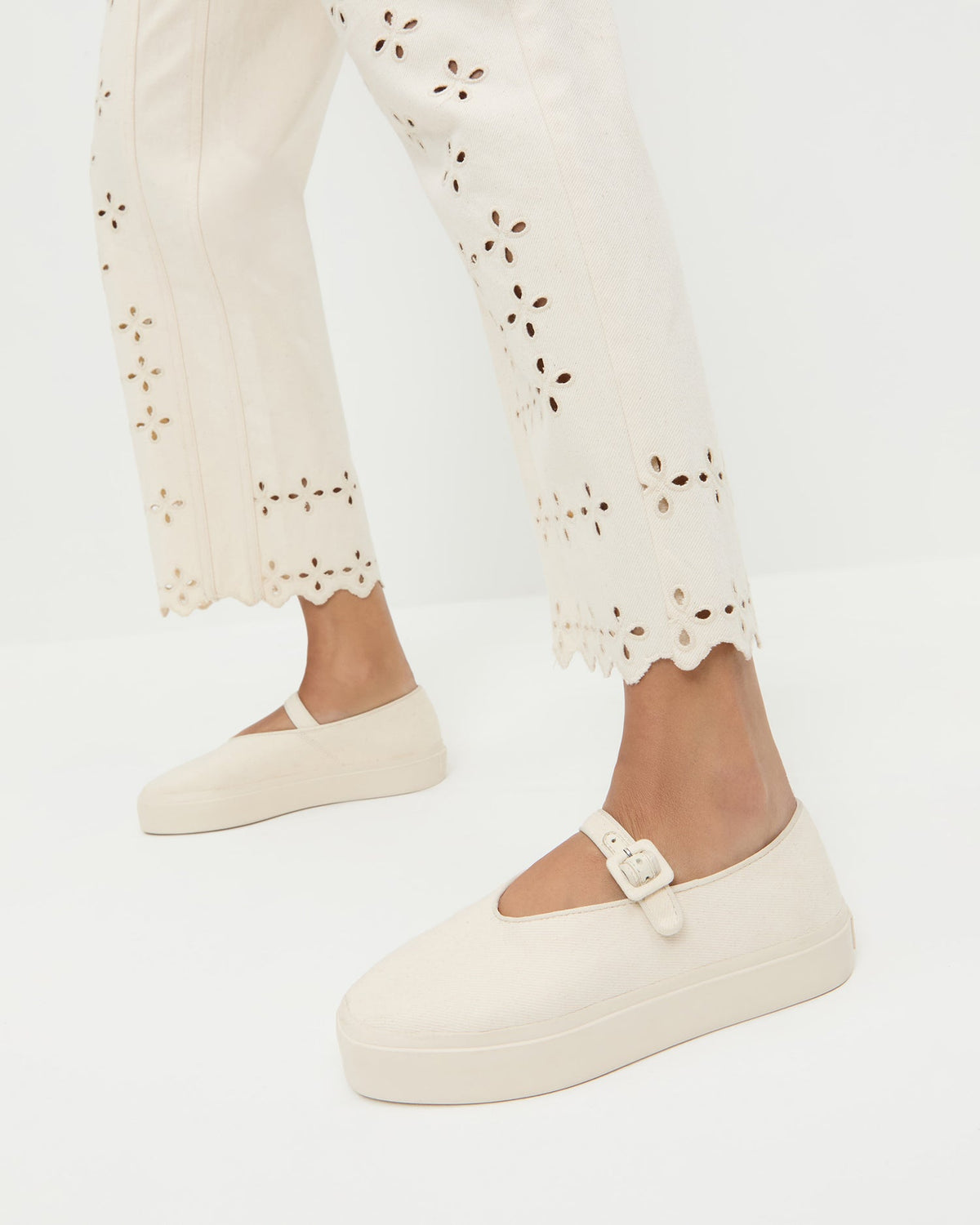 Cooper Natural Mary Jane Sneaker