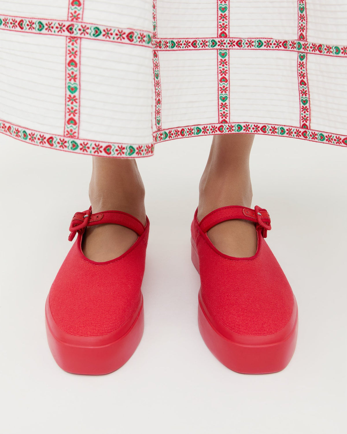 Cooper Red Mary Jane Sneaker