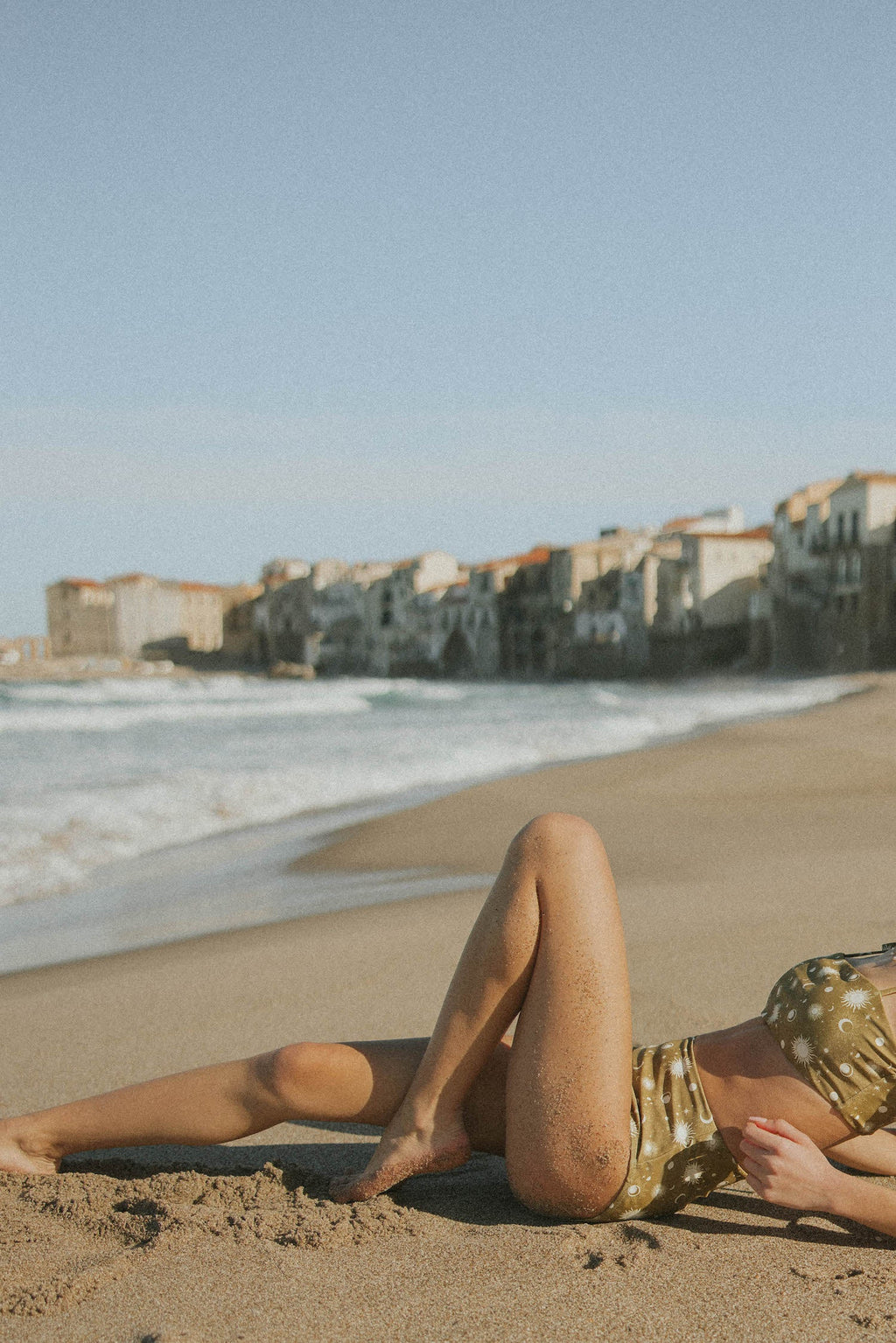 Celeste High Waisted Bottoms | Celestial Print Comfortable Bikini Bottoms