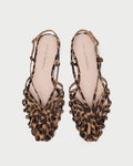 Devon Leopard Slingback Sandal