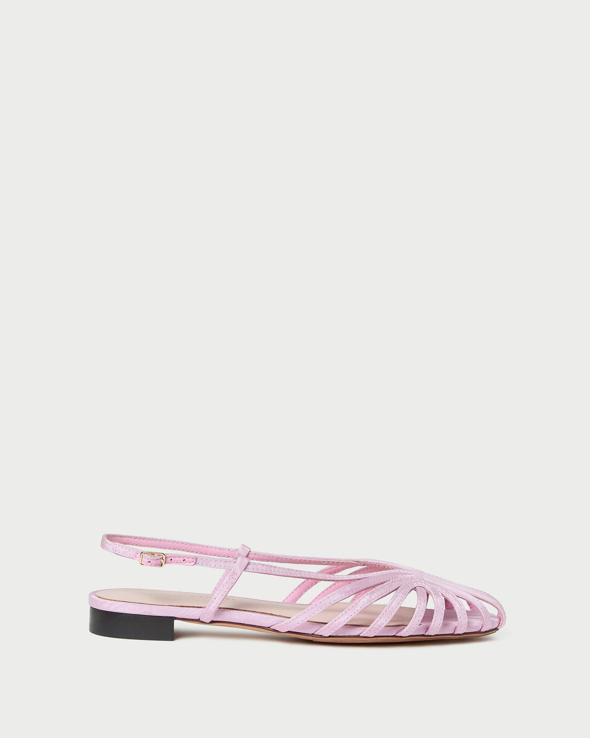 Devon Pink Moiré Slingback Sandal