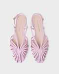 Devon Pink Moiré Slingback Sandal