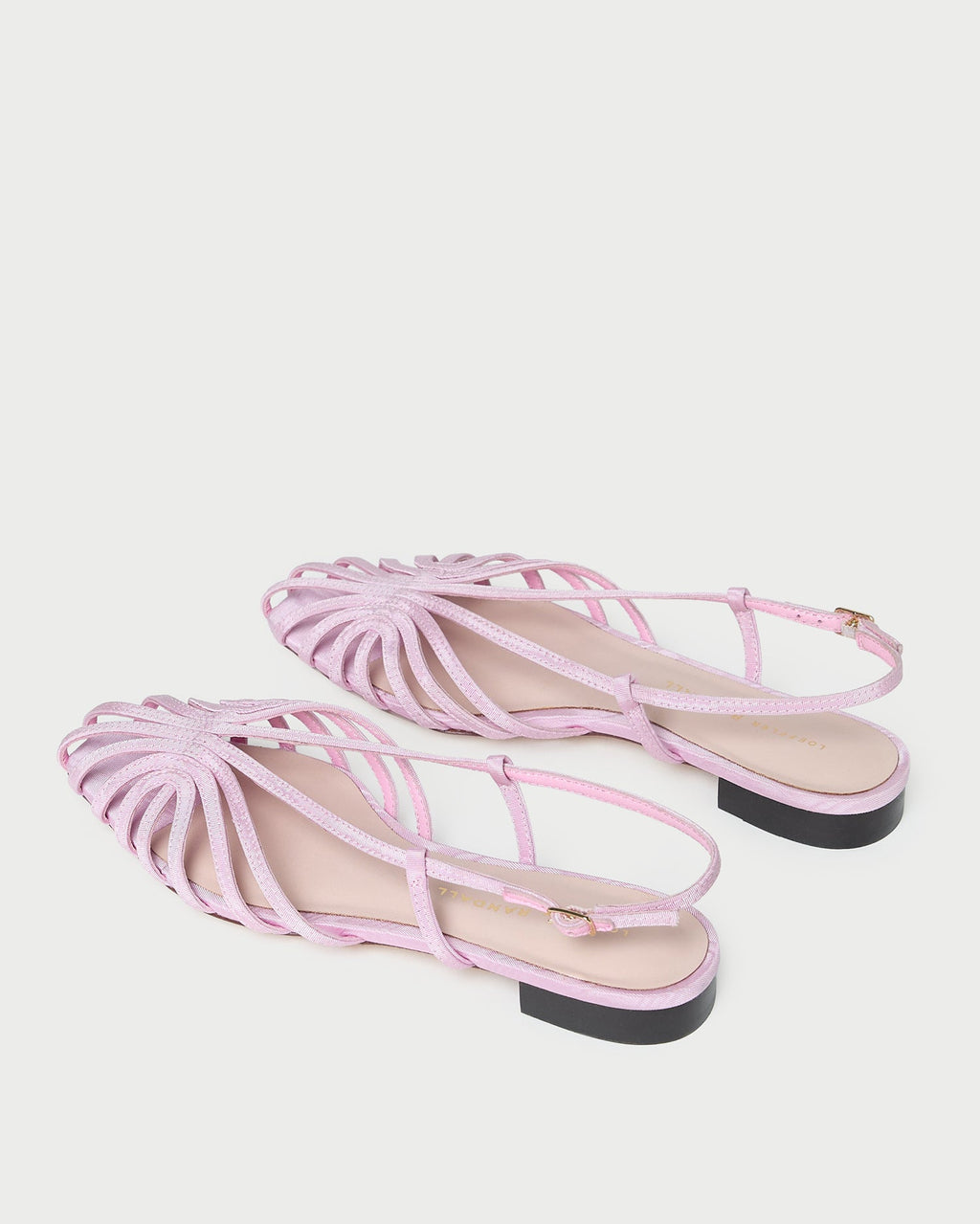 Devon Pink Moiré Slingback Sandal