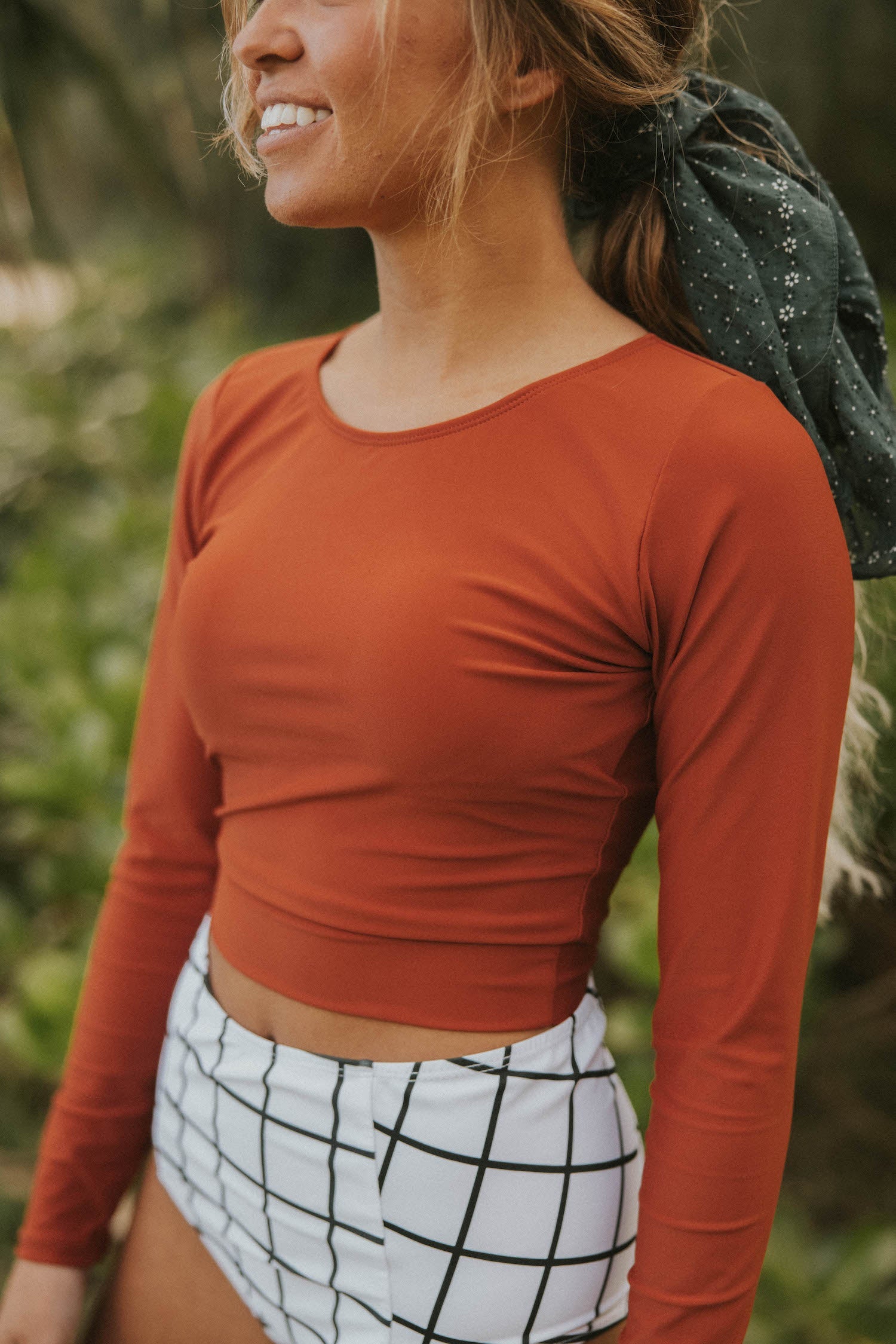 Kokkini Long Sleeve Top | Athletic Rashguard for Sun Protection