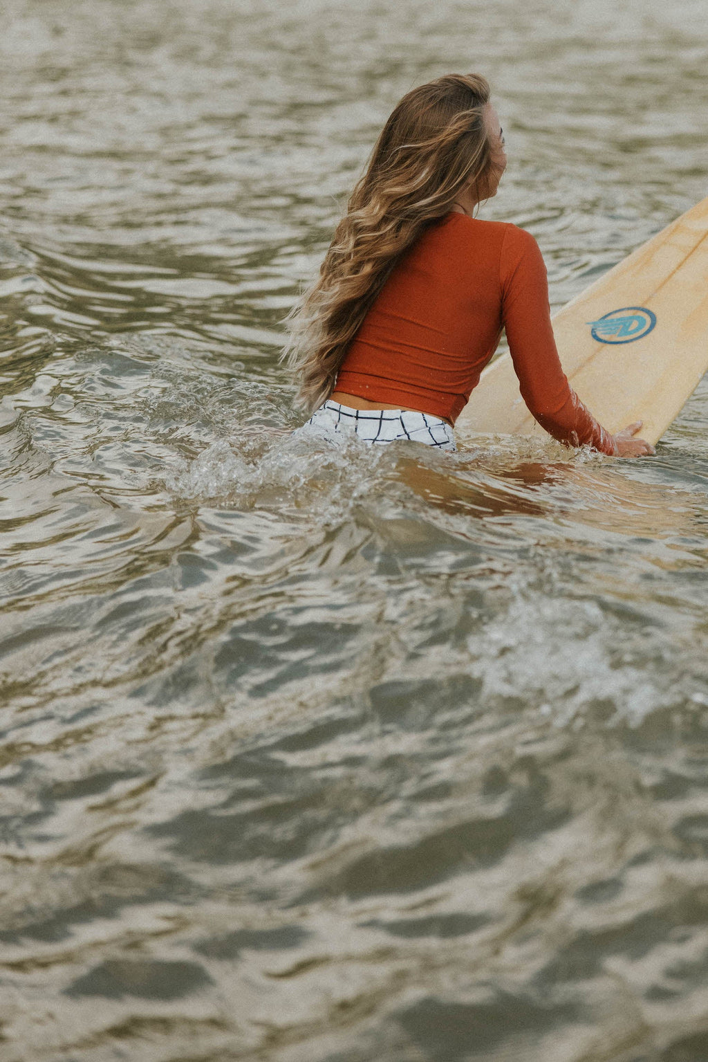 Kokkini Long Sleeve Top | Athletic Rashguard for Sun Protection