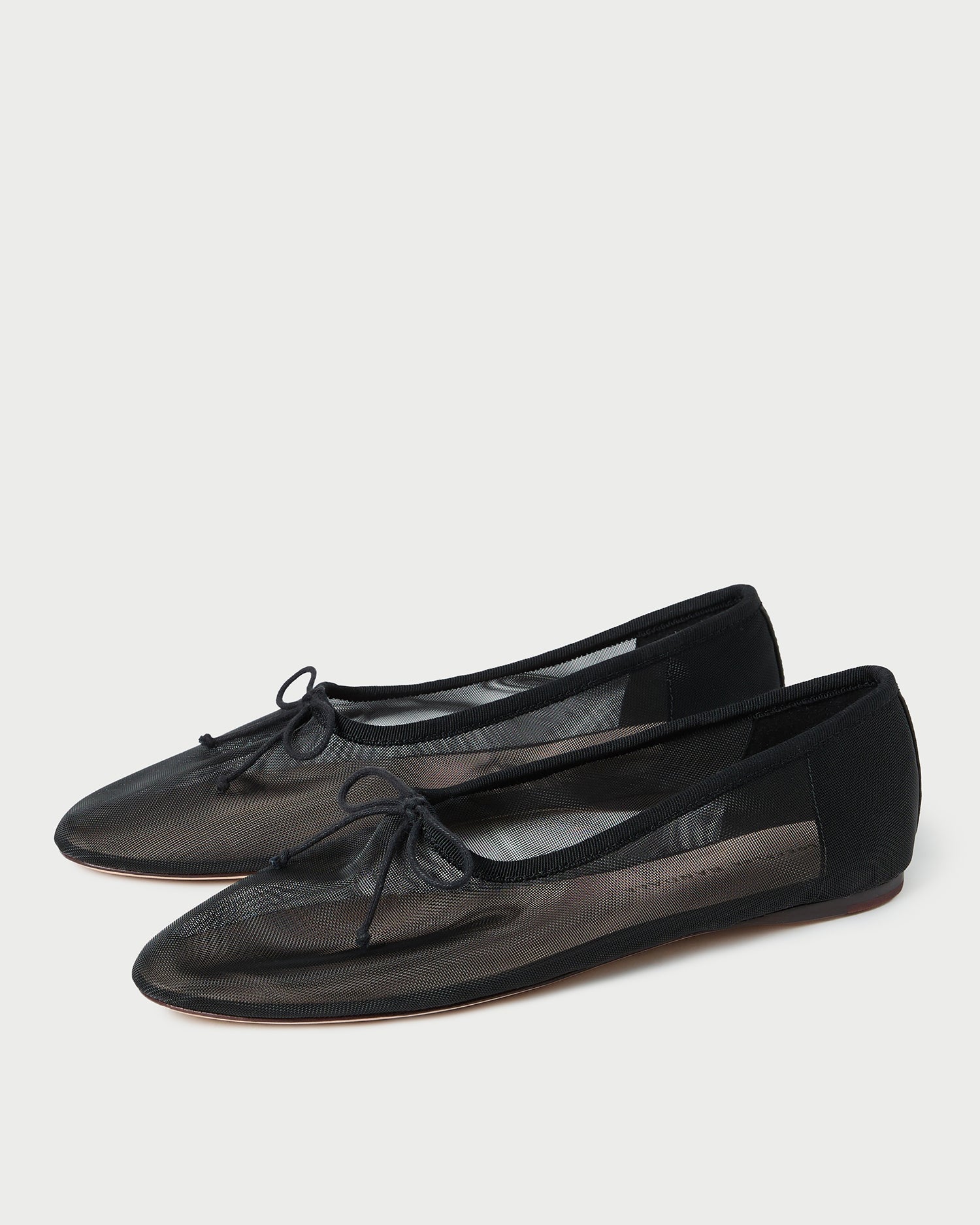 Landon Black Mesh Ballet Flat