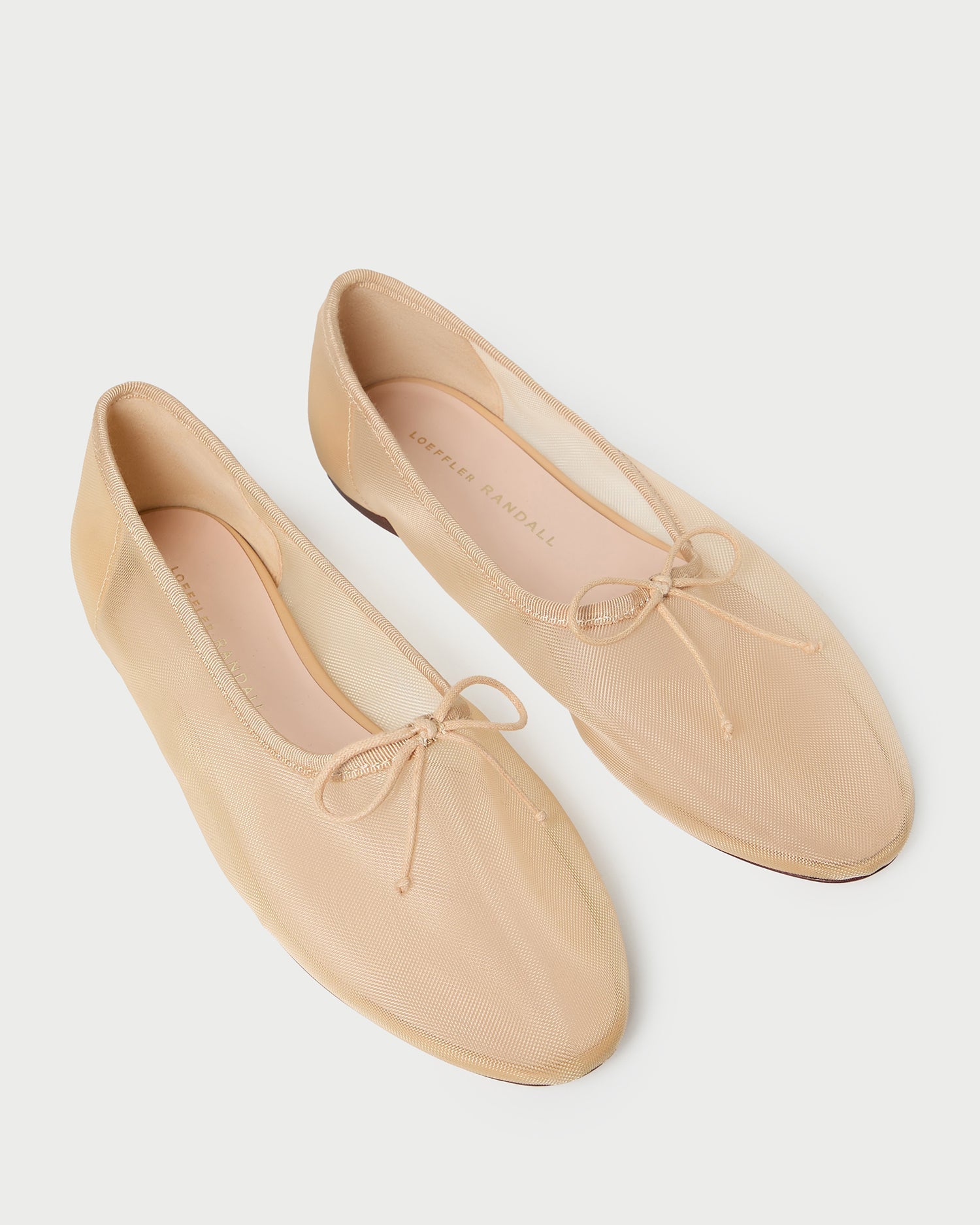 Landon Caramel Mesh Ballet Flat