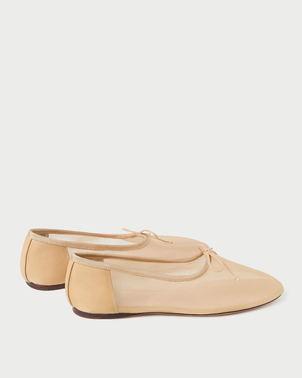 Landon Caramel Mesh Ballet Flat