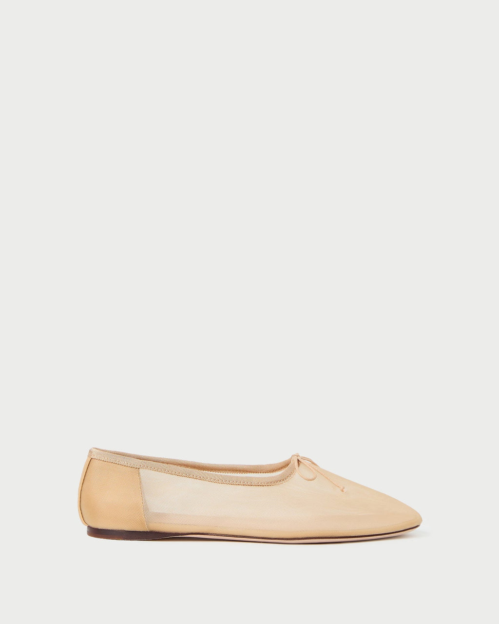 Landon Caramel Mesh Ballet Flat