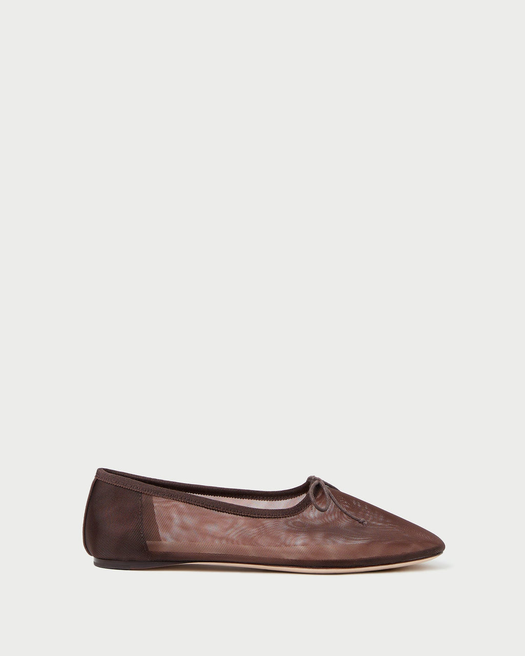 Landon Chocolate Mesh Ballet Flat