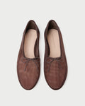 Landon Chocolate Mesh Ballet Flat