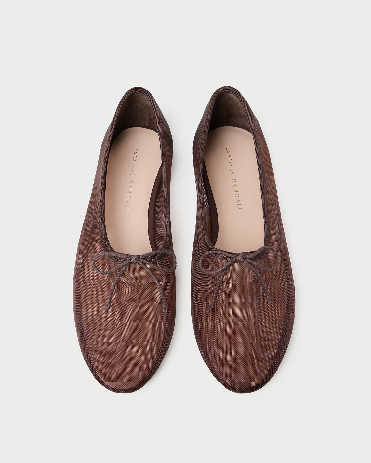 Landon Chocolate Mesh Ballet Flat