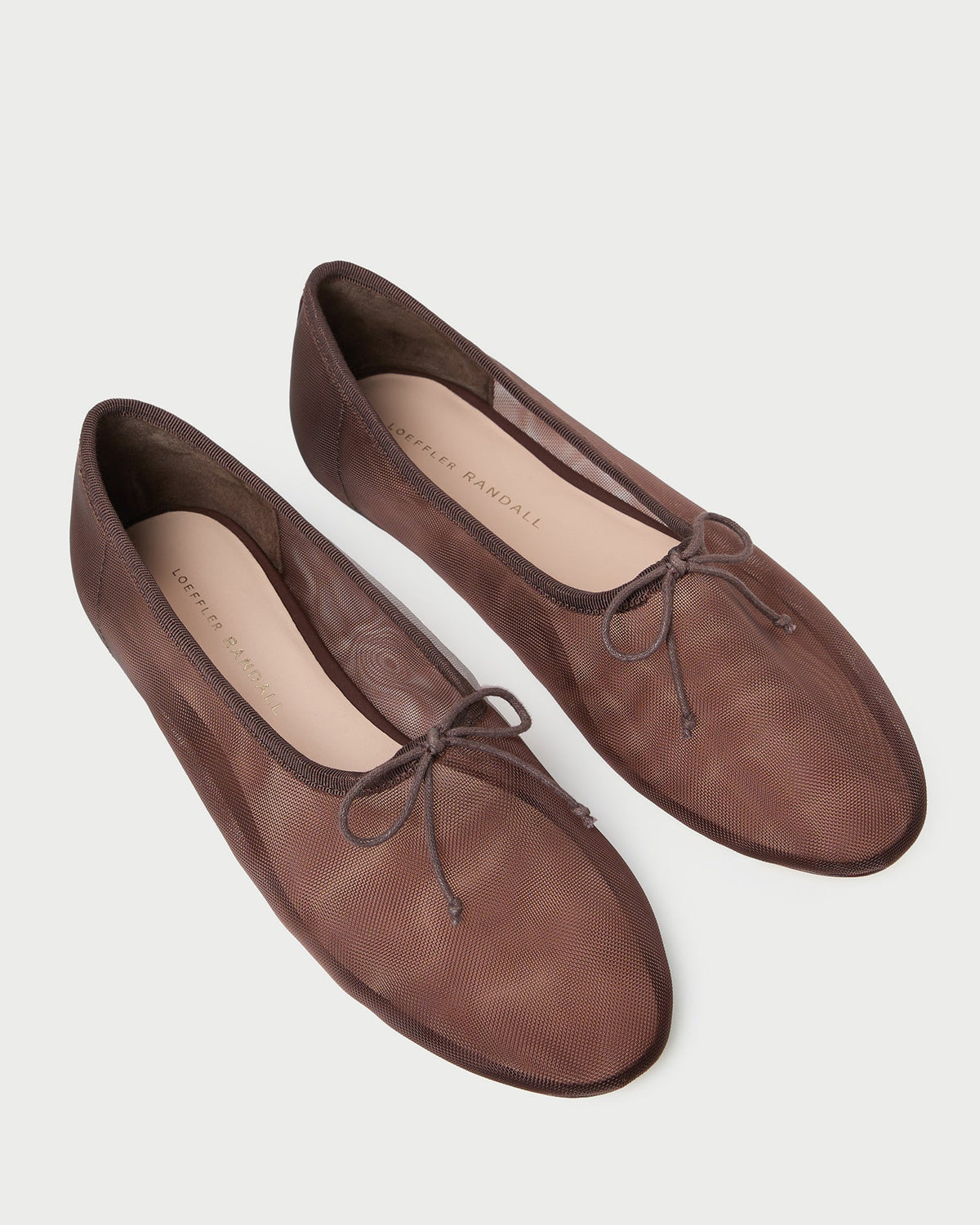 Landon Chocolate Mesh Ballet Flat