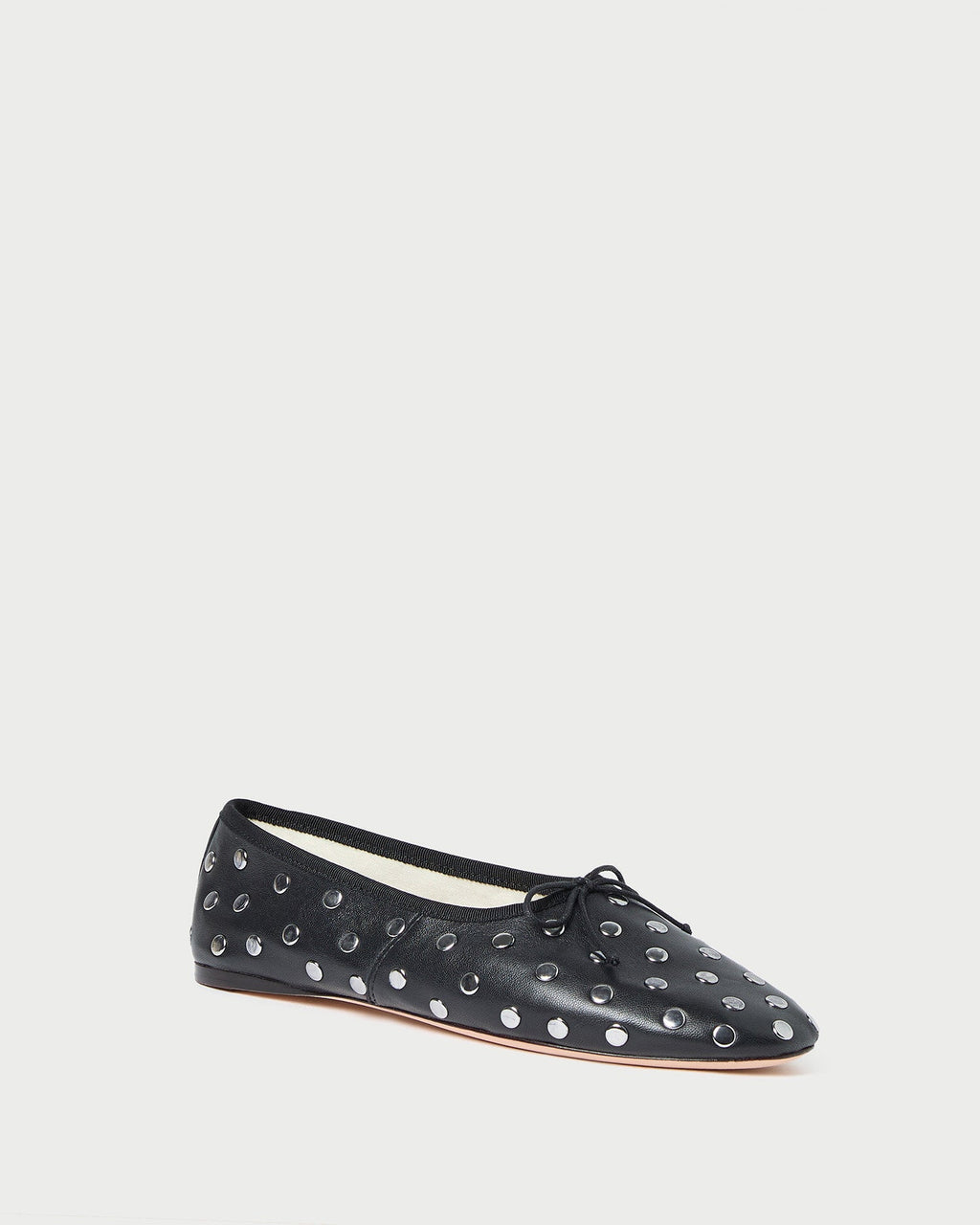 Landon Black/Silver Ballet Flat