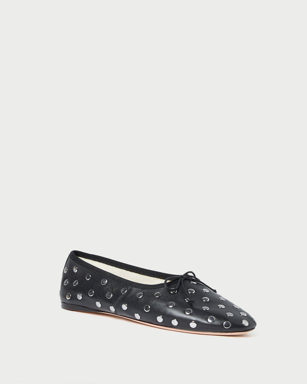 Landon Black/Silver Ballet Flat