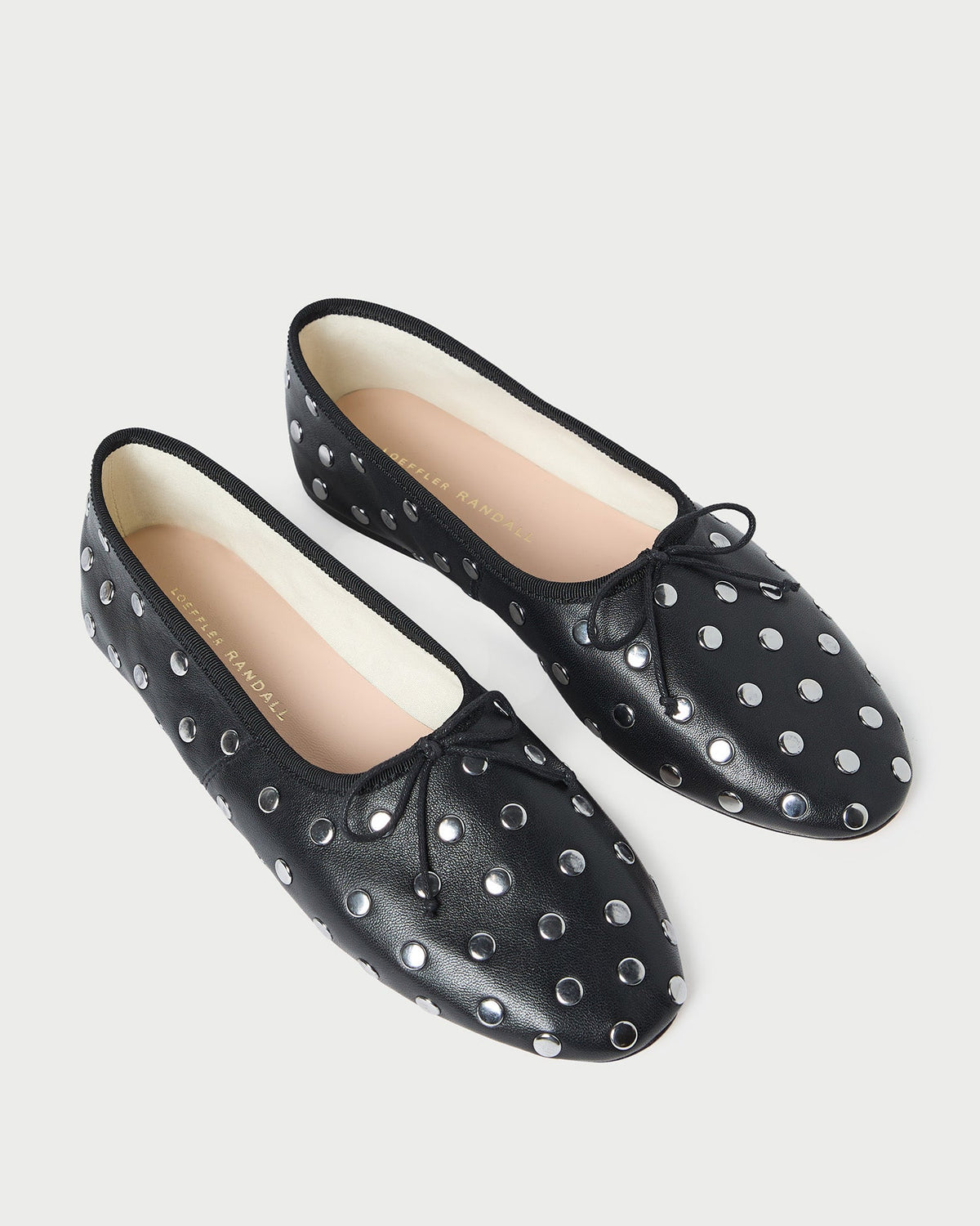 Landon Black/Silver Ballet Flat