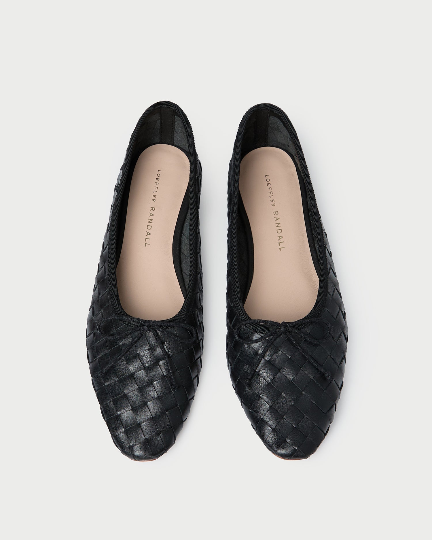 Landry Black Woven Ballet Flat