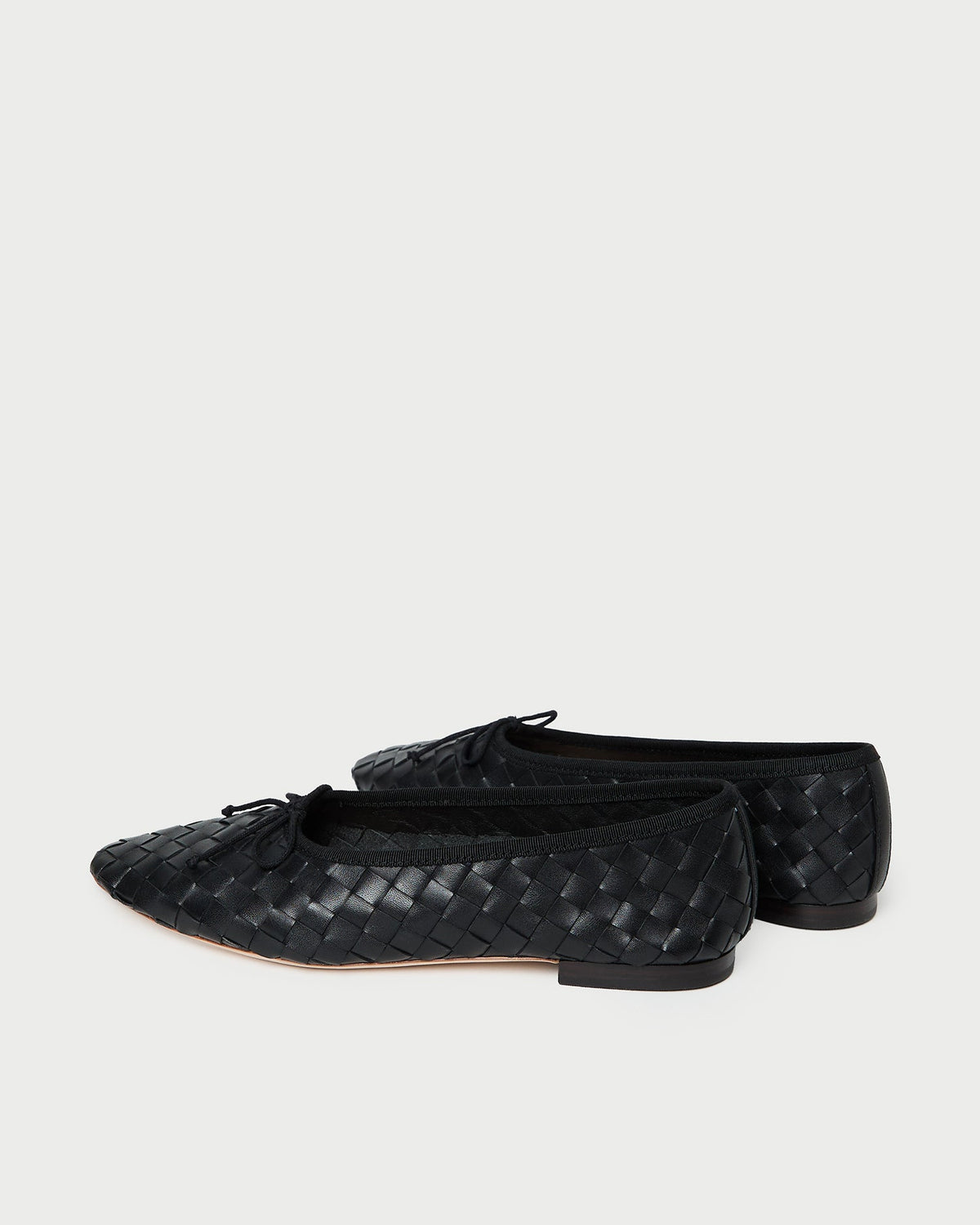 Landry Black Woven Ballet Flat