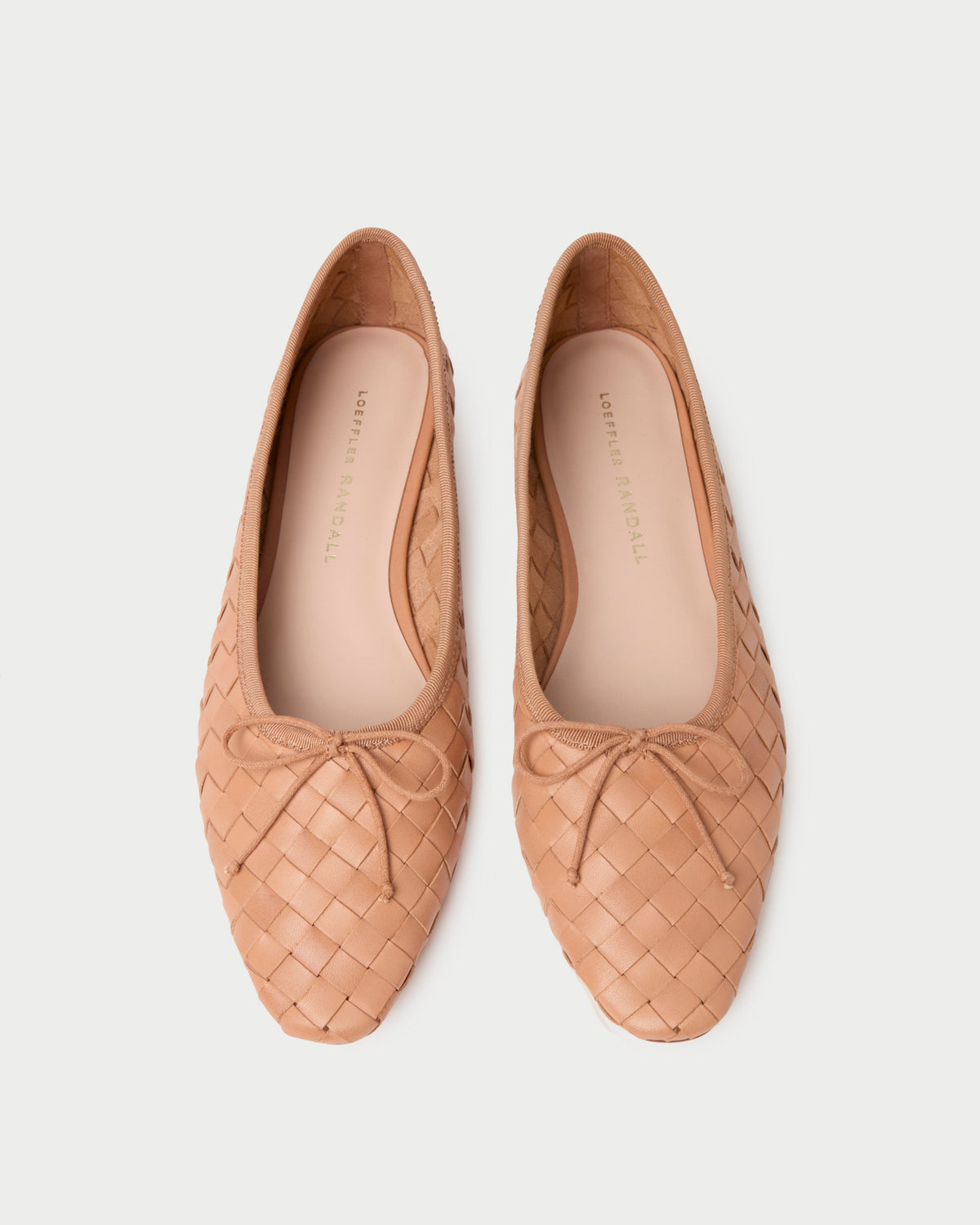 Landry Honey Woven Ballet Flat