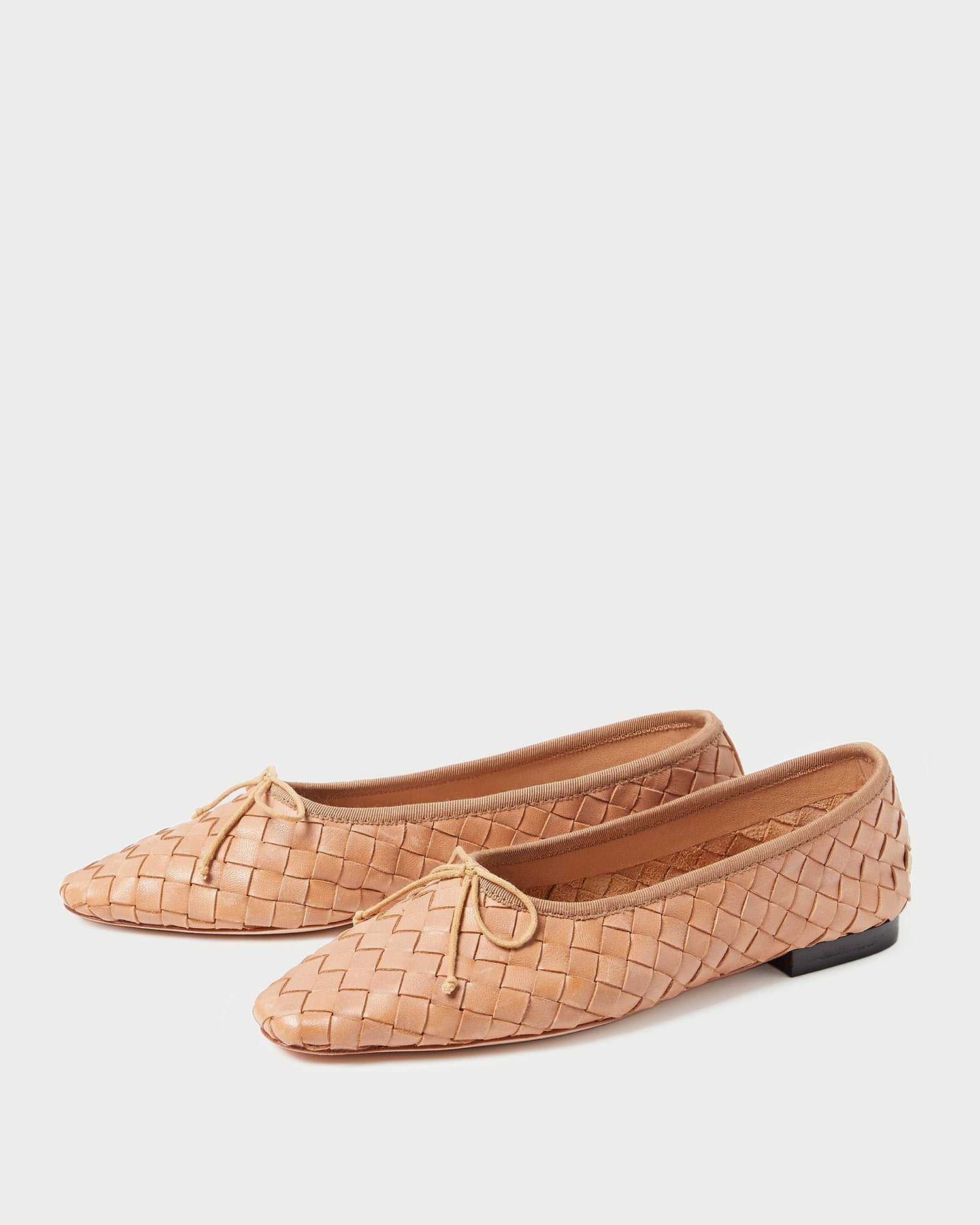 Landry Honey Woven Ballet Flat