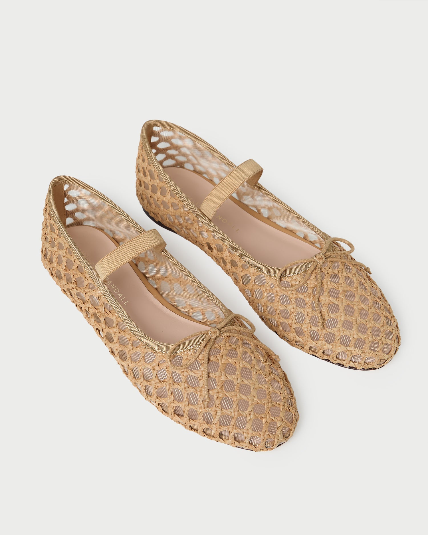 Leonie Brown Crochet Ballet Flat