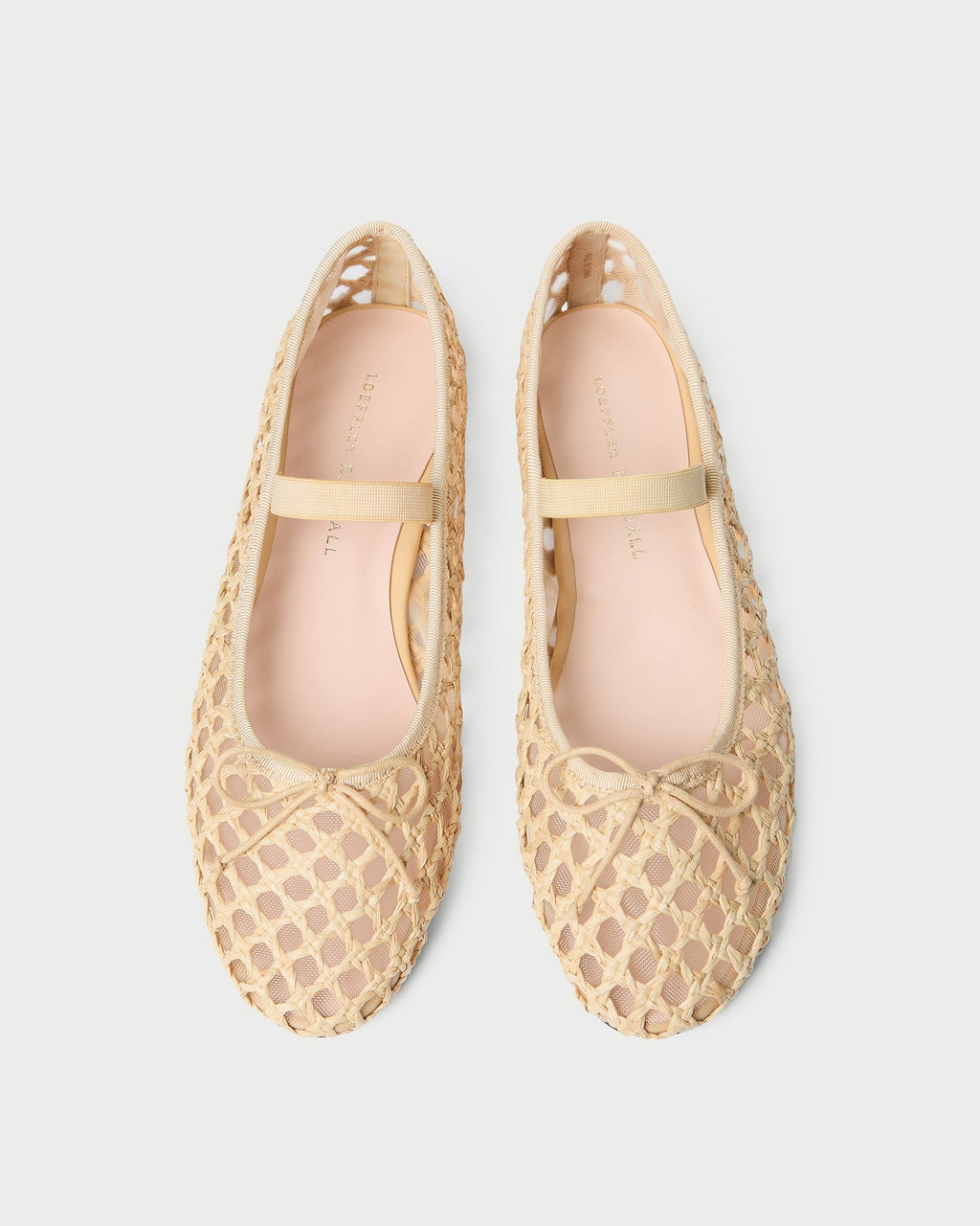 Leonie Natural Crochet Ballet Flat