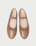 Leonie Safari Leather Ballet Flat