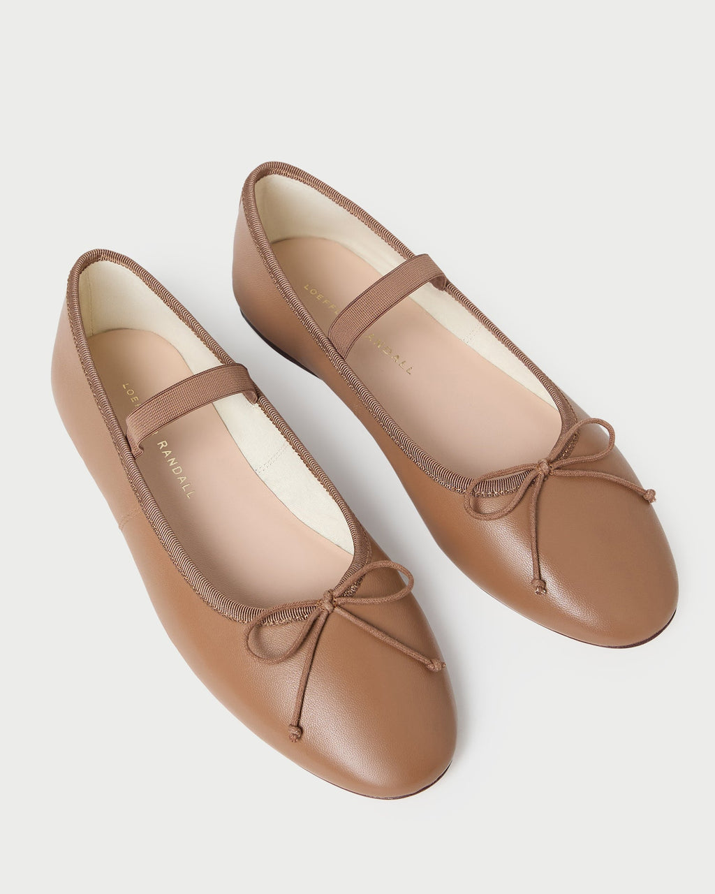 Leonie Safari Leather Ballet Flat