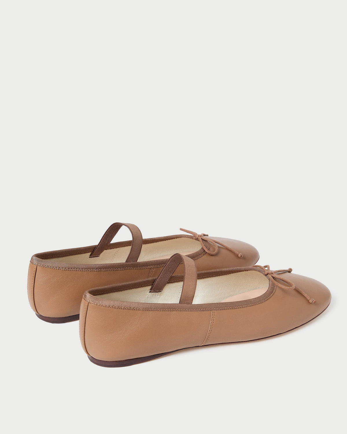 Leonie Safari Leather Ballet Flat