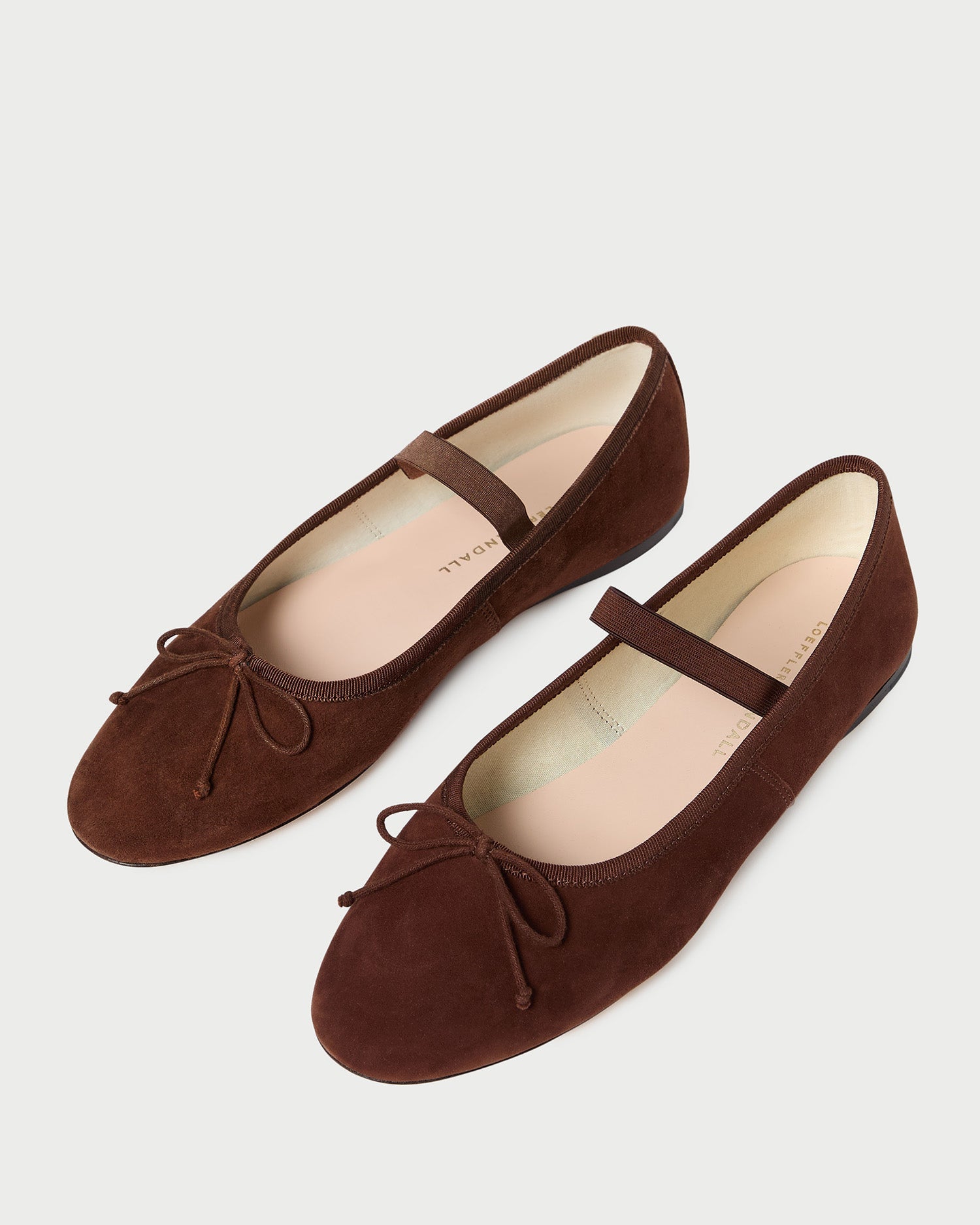 Leonie Espresso Suede Ballet Flat
