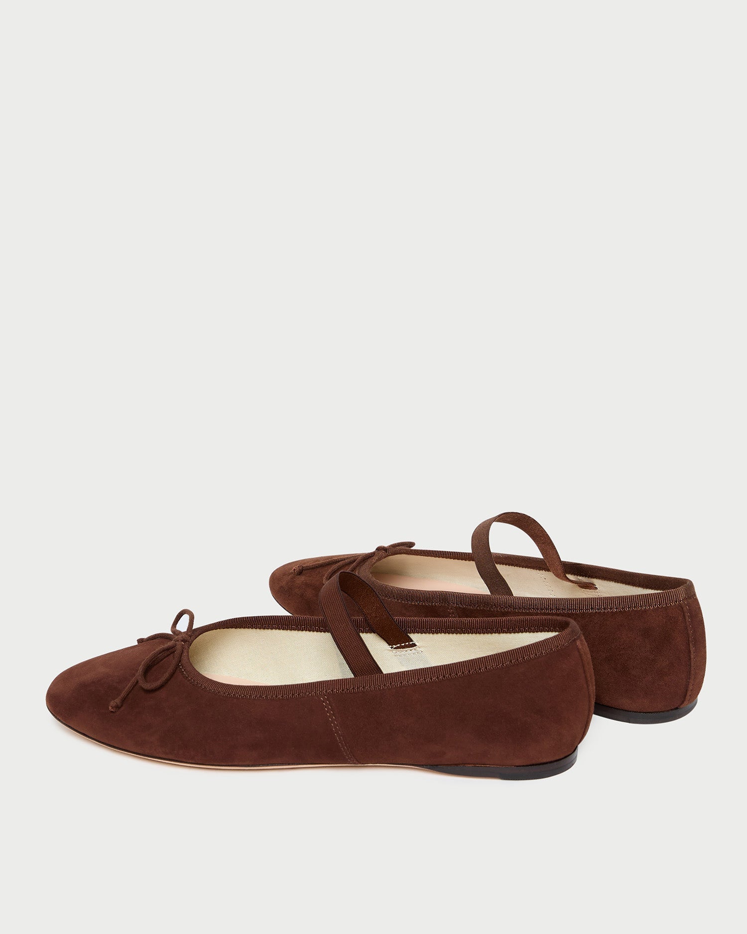 Leonie Espresso Suede Ballet Flat