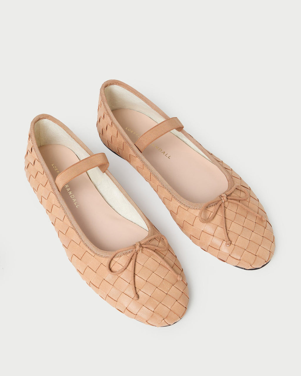 Leonie Honey Woven Ballet Flat