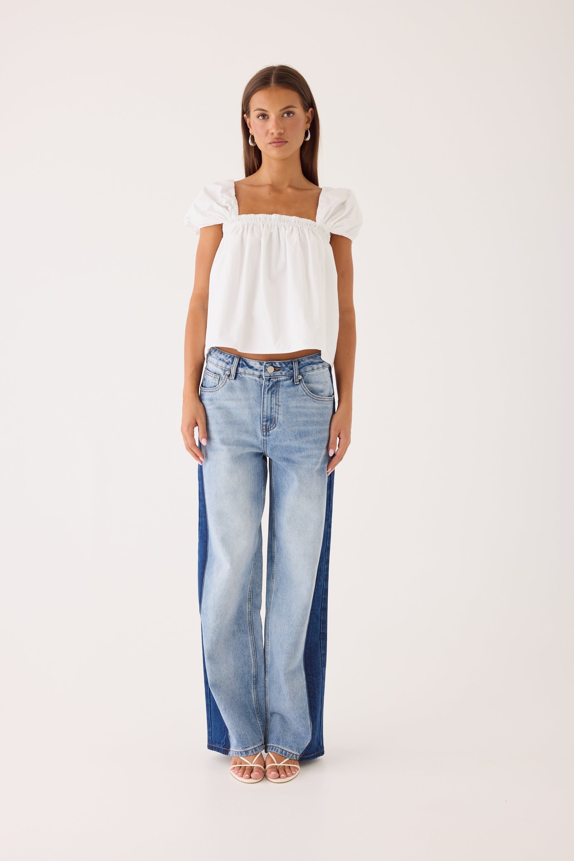 Lawrence Denim Jeans - Washed Blue