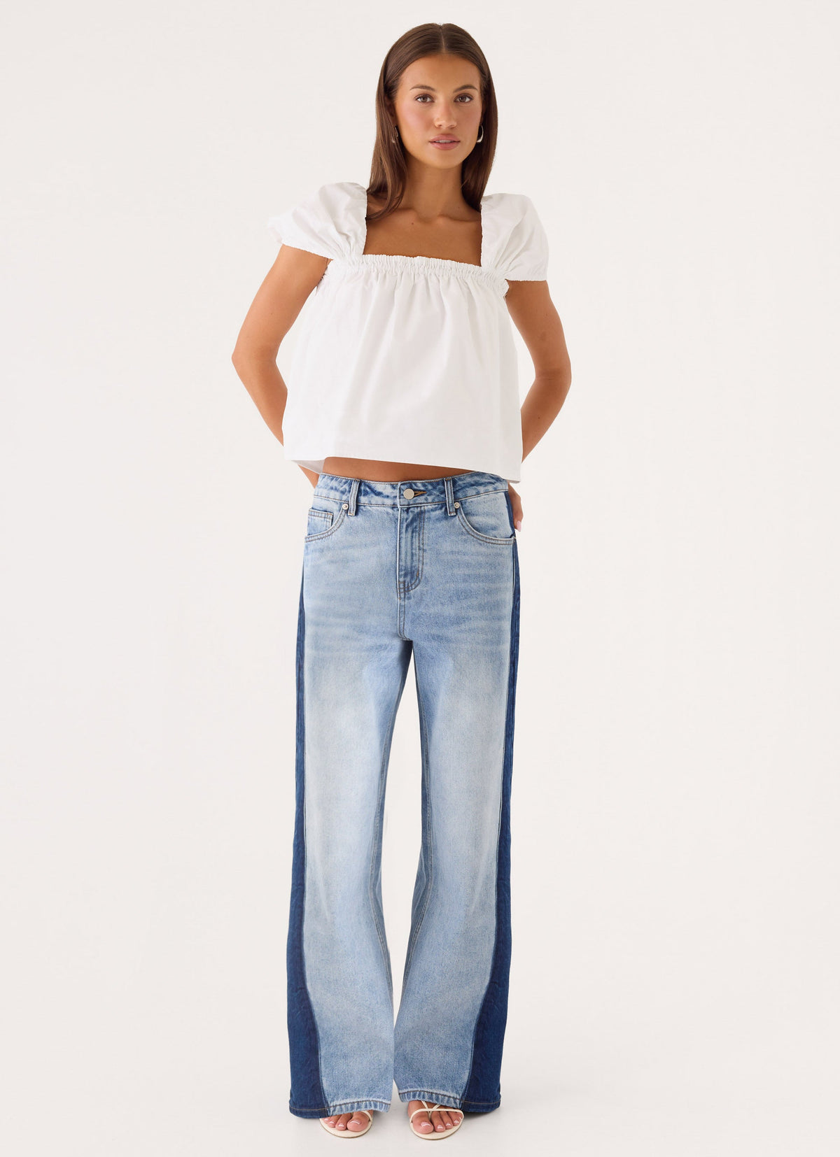 Lawrence Denim Jeans - Washed Blue