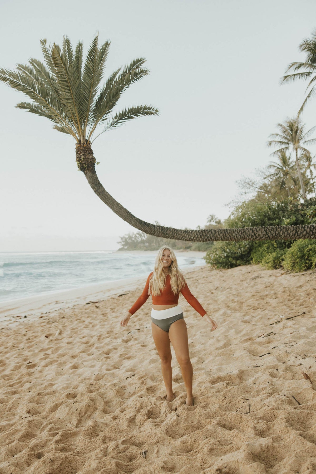 Kokkini Long Sleeve Top | Athletic Rashguard for Sun Protection