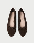 Noelle Brown Suede Ballet Flat