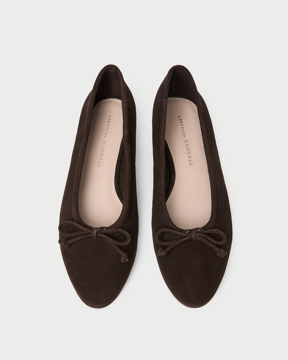 Noelle Brown Suede Ballet Flat
