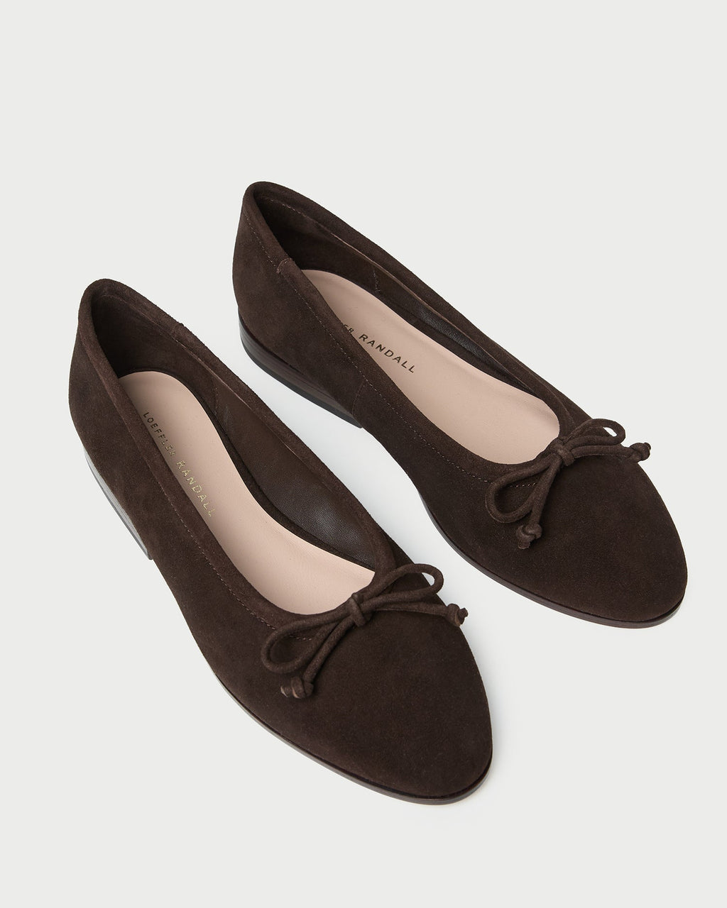 Noelle Brown Suede Ballet Flat