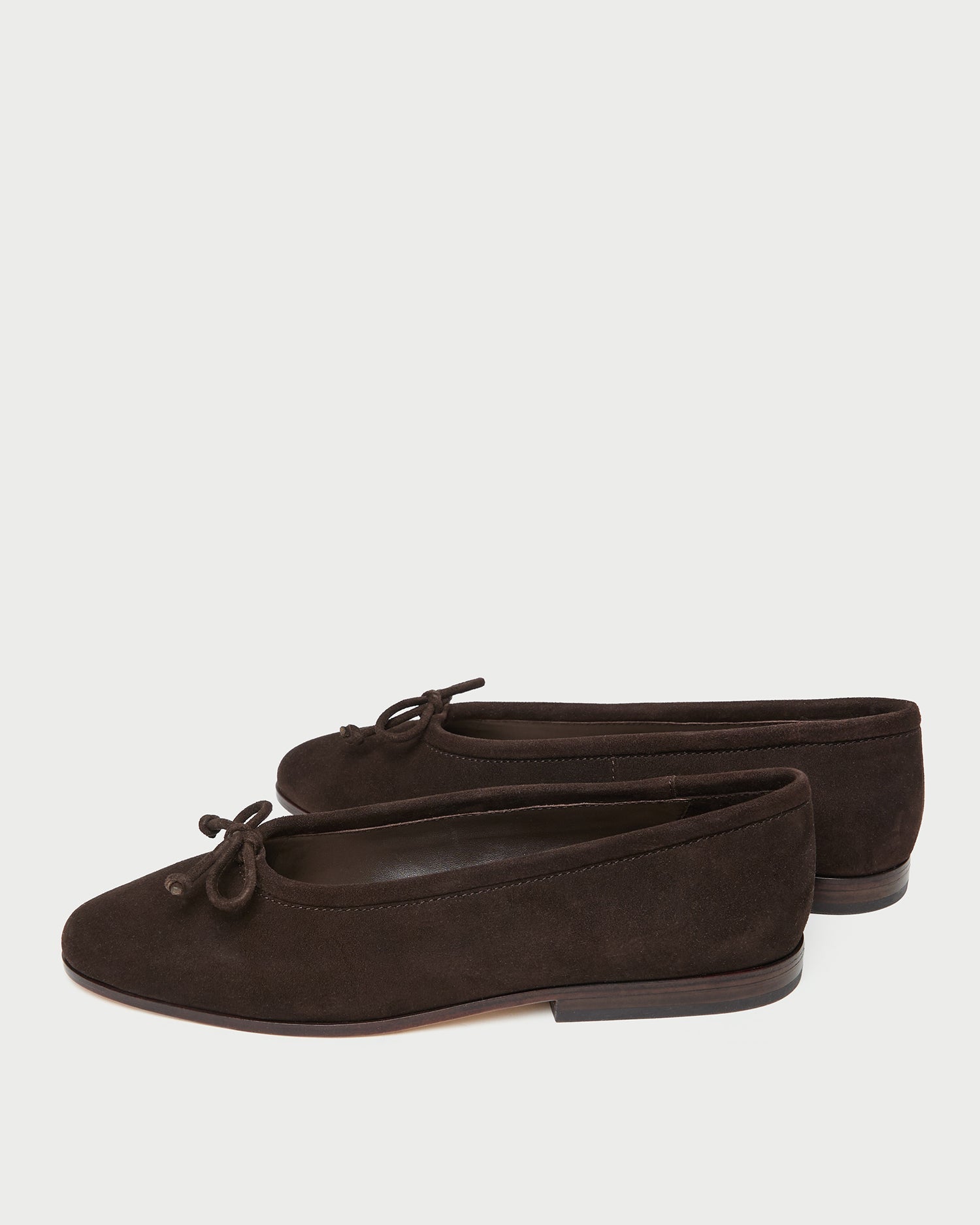 Noelle Brown Suede Ballet Flat