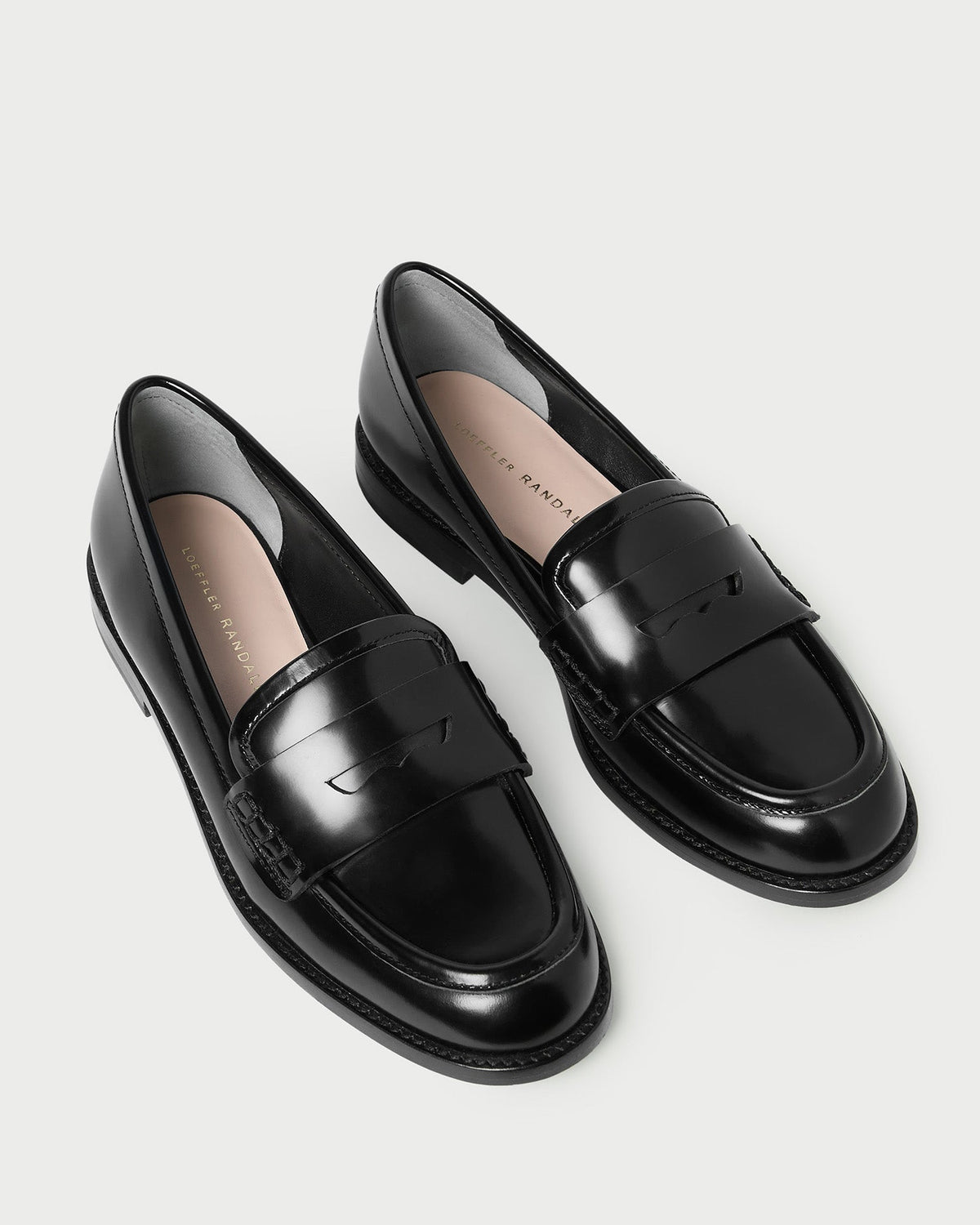 Rachel Black Leather Loafer