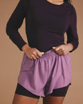 Rebel Active Shorts - Purple/Purple Jewel
