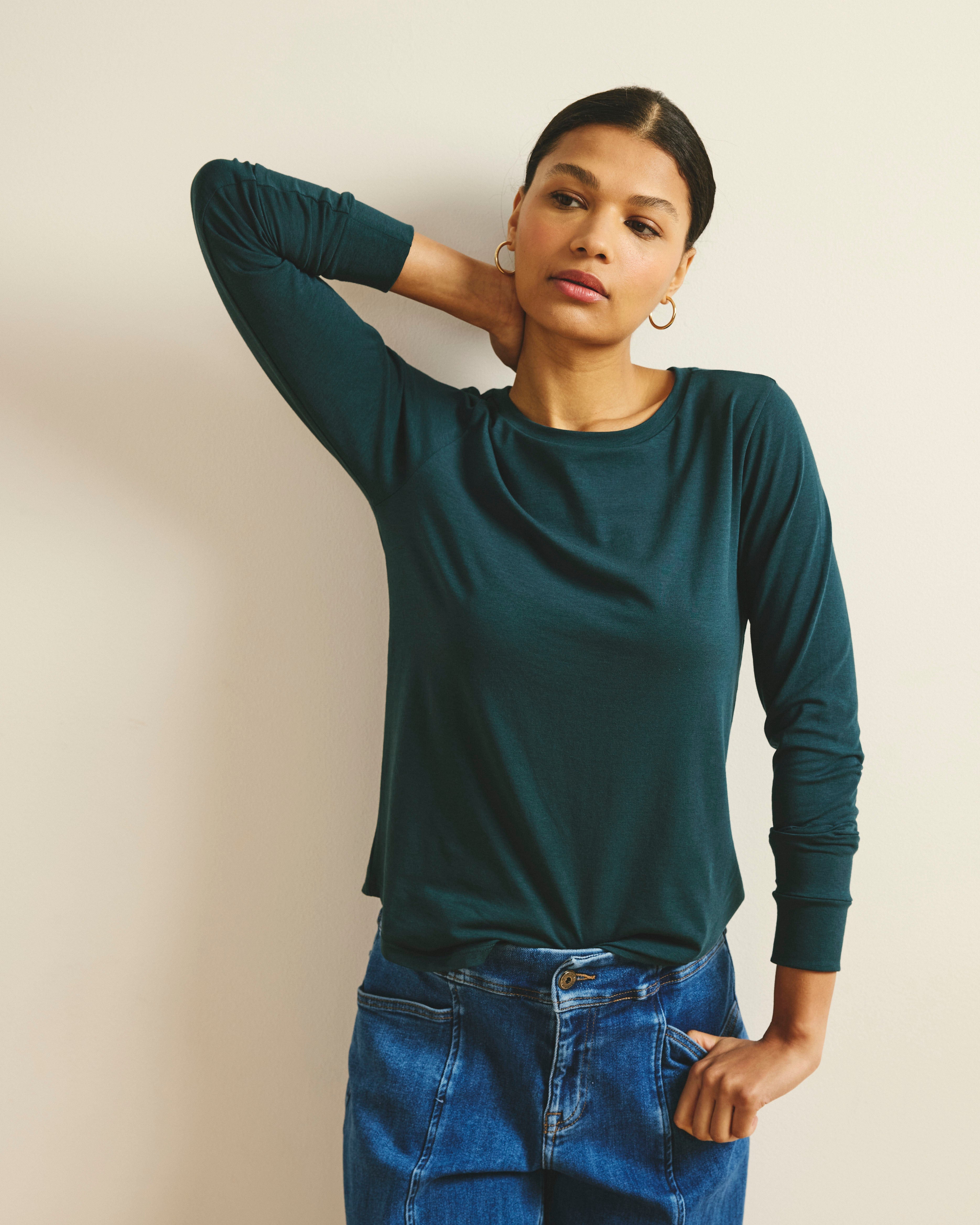 Long Sleeve Tee Rex - Deep Sea