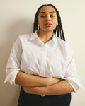 Elbe Popover Stretch Poplin Shirt Classic Fit - White