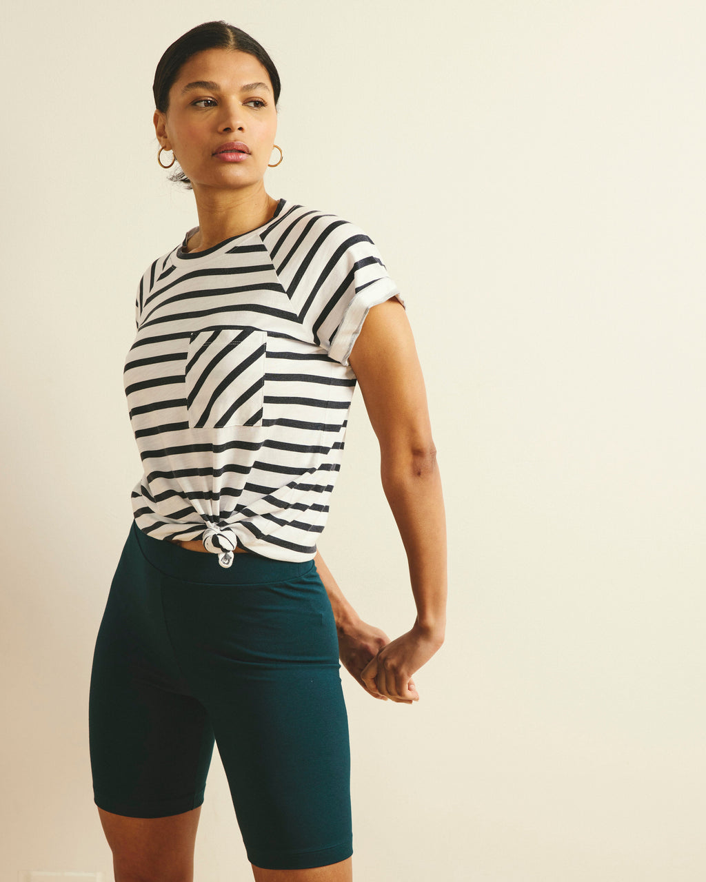Roya Bike Shorts - Deep Sea