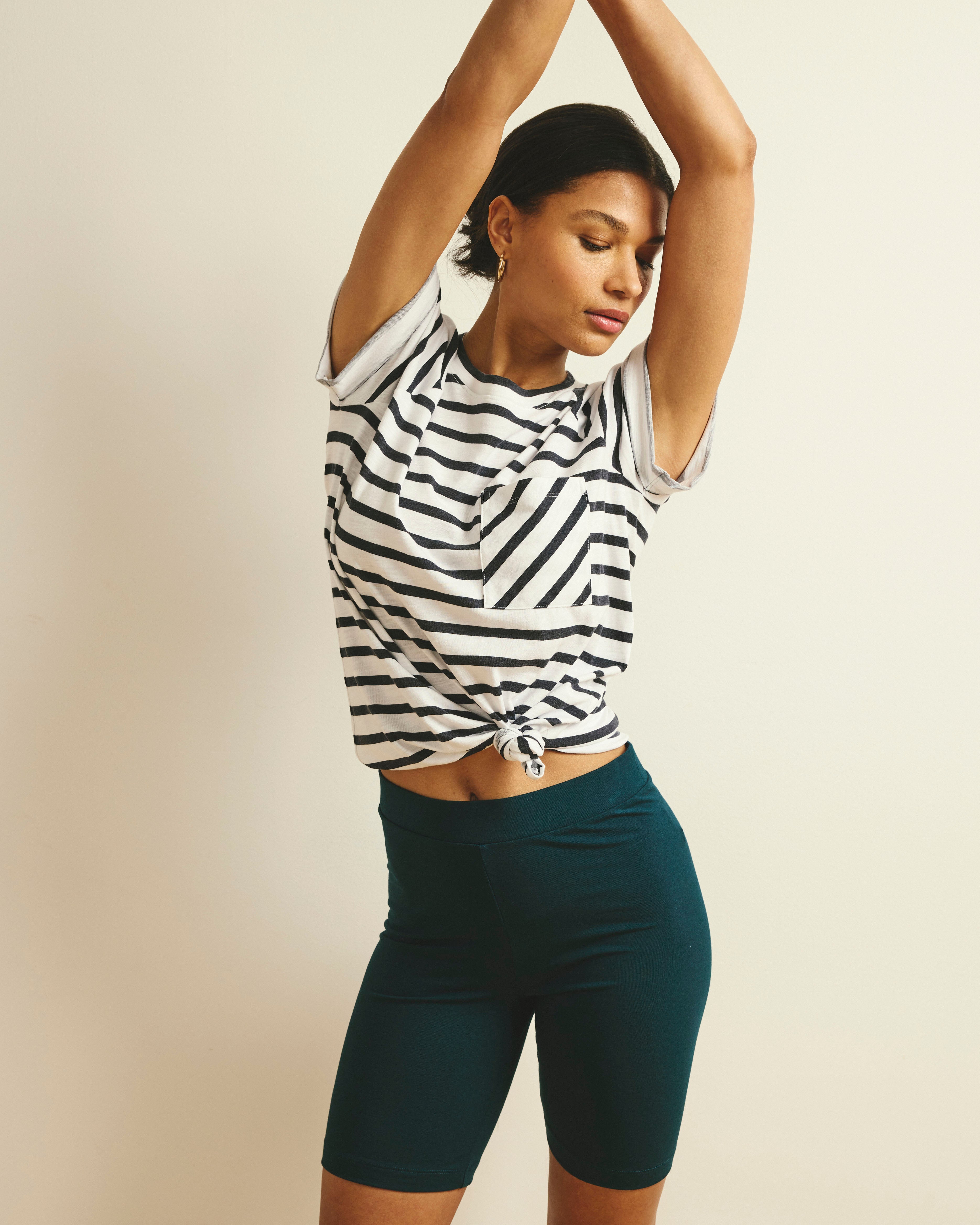 Roya Bike Shorts - Deep Sea