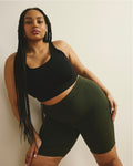 Roya Bike Shorts - Nori