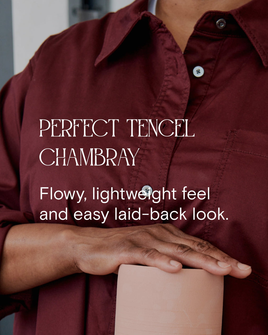 Perfect Tencel Chambray Shorts - Midnight Blue