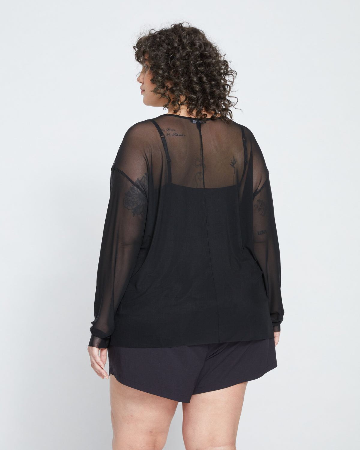 Thames Fog Top - Black